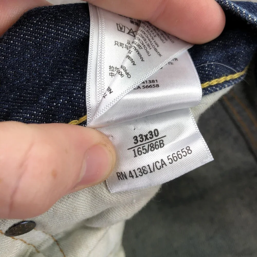 Polo Ralph Lauren Jeans Mens 33x30 Blue Medium Wash Regular Straight Denim Pants